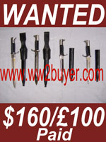 Prices German Bayonets Wanted Values