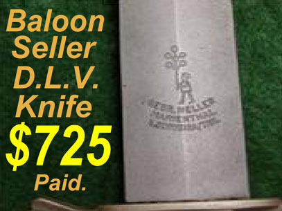 Baloon seller valuation DLV knife