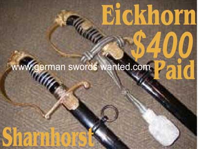 Sharnhorst German sword price