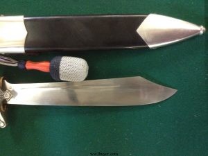 Herringbone Wood Sawback Hunting Knife