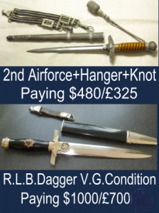 RLB Dagger Prices 