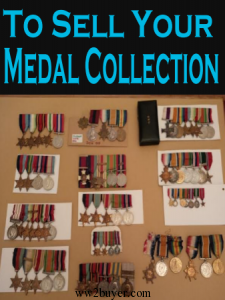 to sell medals