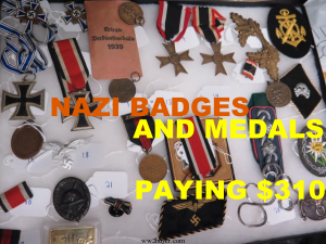 nazi badges and medals