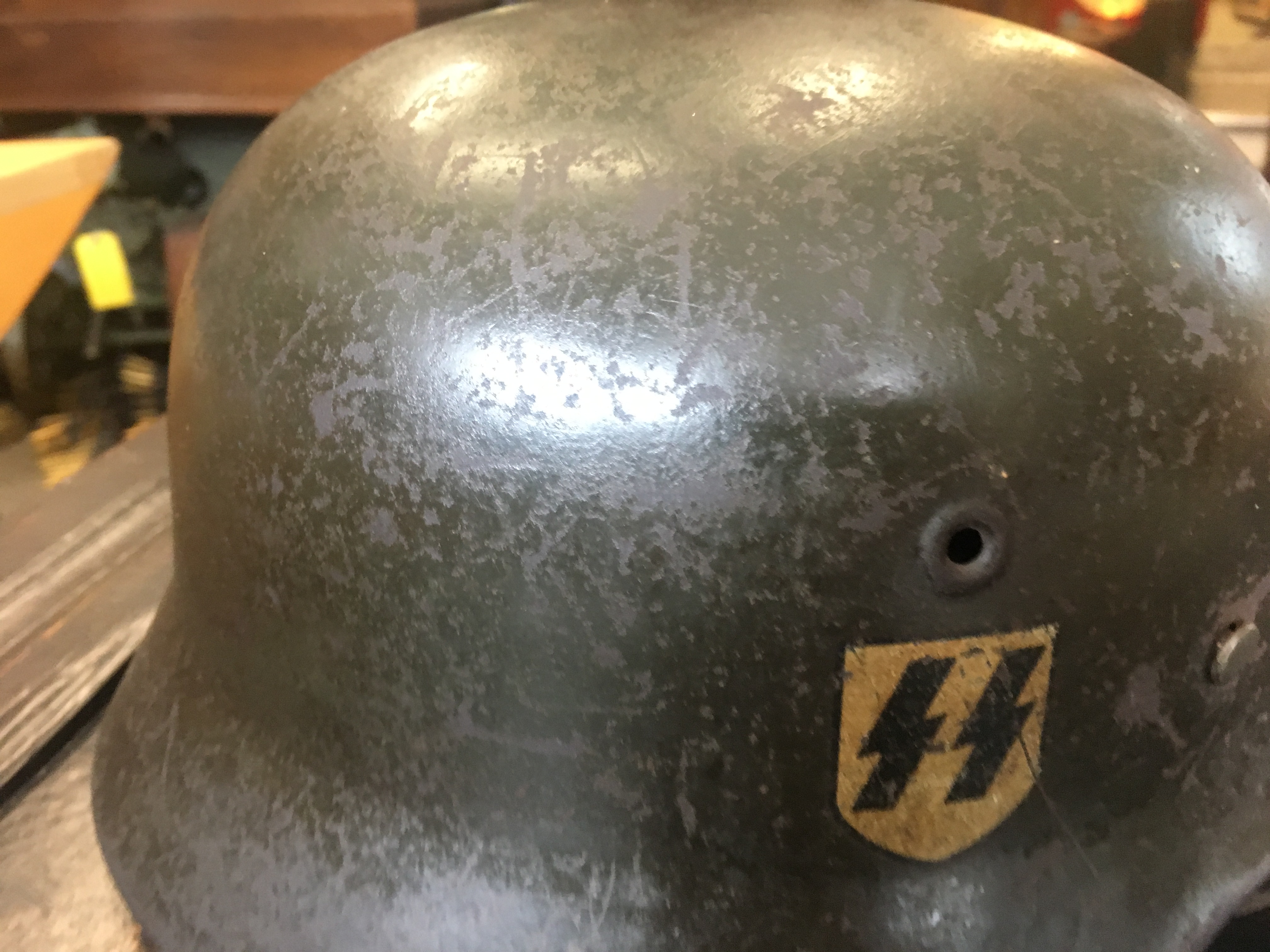 $4000 paid for good WW2 German Helmets
